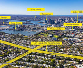 Development / Land commercial property sold at 147-149 Glebe Point Road Glebe NSW 2037