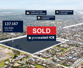 Development / Land commercial property sold at 137-167 Cox Road Norlane VIC 3214