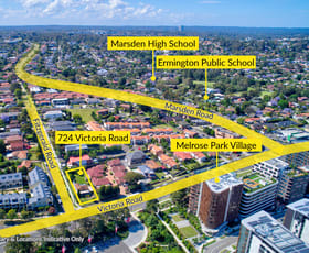 Development / Land commercial property sold at 724 Victoria Road Ermington NSW 2115