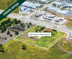 Development / Land commercial property sold at 250 O'Herns Road Epping VIC 3076