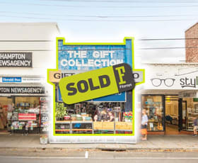 Shop & Retail commercial property sold at 349 Hampton Street Hampton VIC 3188