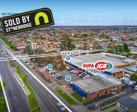 Showrooms / Bulky Goods commercial property sold at Supa IGA/122 Main Street Thomastown VIC 3074