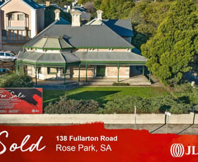 Other commercial property sold at 138 Fullarton Road Rose Park SA 5067