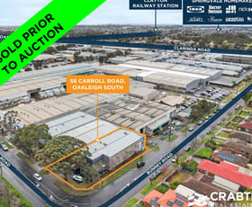 Factory, Warehouse & Industrial commercial property sold at 58 Carroll Road Oakleigh VIC 3166