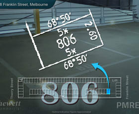 Parking / Car Space commercial property for sale at 806/58 Franklin Street Melbourne VIC 3000