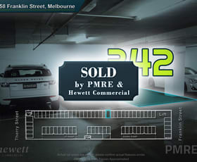 Parking / Car Space commercial property sold at 342/58 Franklin Street Melbourne VIC 3000
