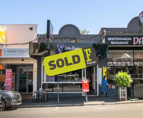 Shop & Retail commercial property sold at 219 Upper Heidelberg Road Ivanhoe VIC 3079