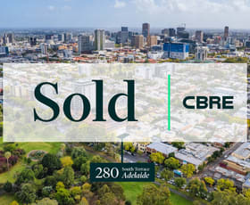 Development / Land commercial property sold at 280 South Terrace Adelaide SA 5000