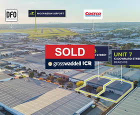 Showrooms / Bulky Goods commercial property sold at Unit 6 & 7, 13 Downard Street Braeside VIC 3195
