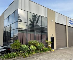 Factory, Warehouse & Industrial commercial property sold at 5/36 ABBOTT ROAD Seven Hills NSW 2147