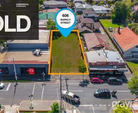 Development / Land commercial property sold at 606 Barkly Street West Footscray VIC 3012