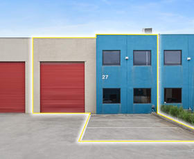 Factory, Warehouse & Industrial commercial property sold at 27/266 Osborne Avenue Clayton South VIC 3169