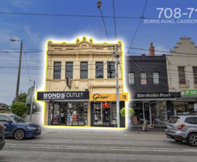 Shop & Retail commercial property sold at Whole Building/708-710 Burke Road Camberwell VIC 3124