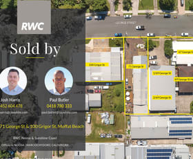 Development / Land commercial property sold at 69 George Street Moffat Beach QLD 4551