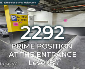 Parking / Car Space commercial property for sale at 2292/163 Exhibition Street Melbourne VIC 3000