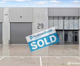 Factory, Warehouse & Industrial commercial property sold at 29/53 Jutland Way Epping VIC 3076