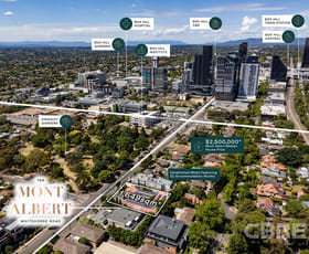 Development / Land commercial property sold at 768 Whitehorse Road Mont Albert VIC 3127