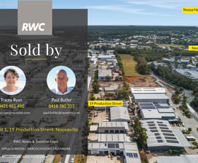 Factory, Warehouse & Industrial commercial property sold at Lot 1/19 Production Street Noosaville QLD 4566