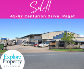 Factory, Warehouse & Industrial commercial property sold at 45-47 Centurion Drive Paget QLD 4740