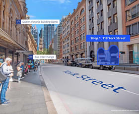 Shop & Retail commercial property for lease at Shop 1, 119 York Street Sydney NSW 2000 Shop & Retail commercial property for lease at Shop 1, 119 York Street Sydney NSW 2000