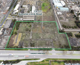 Development / Land commercial property for lease at 521-537 Kororoit Creek Road Altona VIC 3018