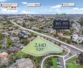 Development / Land commercial property sold at 385-395 Manningham Road Doncaster VIC 3108