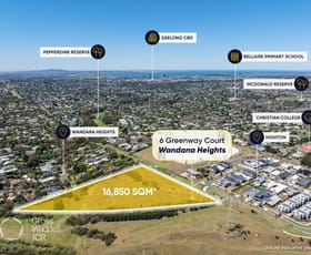 Development / Land commercial property for sale at 6 Greenway Court Wandana Heights VIC 3216