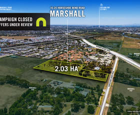 Development / Land commercial property for sale at 16-20 Horseshoe Bend Road Marshall VIC 3216
