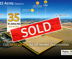 Development / Land commercial property for sale at 35 St Johns Road Bulla VIC 3428
