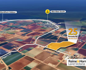 Rural / Farming commercial property for sale at 25 Farrants Road Werribee South VIC 3030