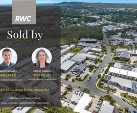 Factory, Warehouse & Industrial commercial property sold at Unit 14/64 Gateway Drive Noosaville QLD 4566