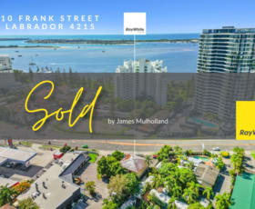 Development / Land commercial property for sale at 10 Frank Street Labrador QLD 4215