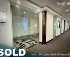 Offices commercial property sold at 1105/1 Queens Road Melbourne VIC 3004 Offices commercial property sold at 1105/1 Queens Road Melbourne VIC 3004