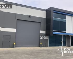 Factory, Warehouse & Industrial commercial property for sale at Unit 2/59 Willandra Dr Epping VIC 3076