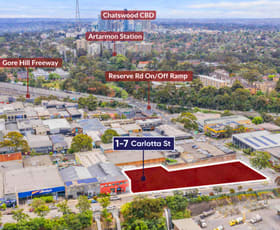Showrooms / Bulky Goods commercial property sold at 1-7 Carlotta Street Artarmon NSW 2064