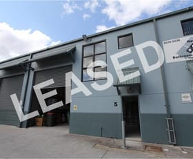 Factory, Warehouse & Industrial commercial property leased at Unit 5/74-76 Oak Road Kirrawee NSW 2232