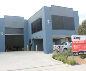 Offices commercial property leased at Unit 2/19 Technology Circuit Hallam VIC 3803