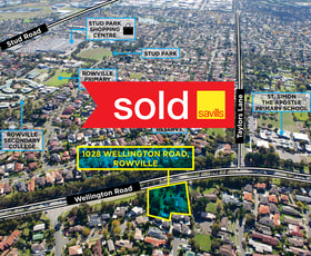 Development / Land commercial property sold at 1028 Wellington Road Rowville VIC 3178