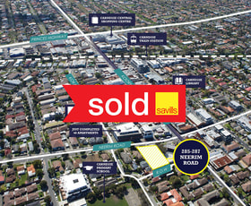 Development / Land commercial property sold at 285-287 Neerim Road Carnegie VIC 3163