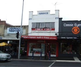 Shop & Retail commercial property leased at 211 Upper Heidelberg Road Ivanhoe VIC 3079
