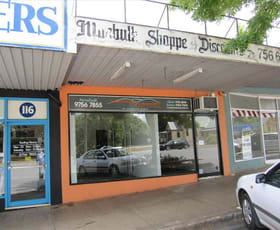 Other commercial property leased at 118 Main Road Monbulk VIC 3793
