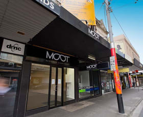 Shop & Retail commercial property leased at 213 Commercial Road Prahran VIC 3181