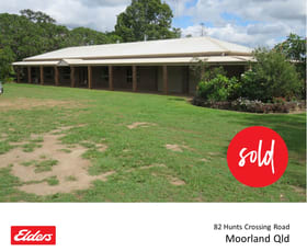 Rural / Farming commercial property sold at 82 Hunts Crossing Road Moorland QLD 4670