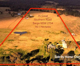 Rural / Farming commercial property sold at 75 Great Southern rd Bargo NSW 2574
