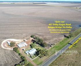 Rural / Farming commercial property sold at 467 Dalby Kogan Road Dalby QLD 4405