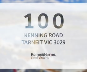 Rural / Farming commercial property for sale at 100 Kenning Road Tarneit VIC 3029