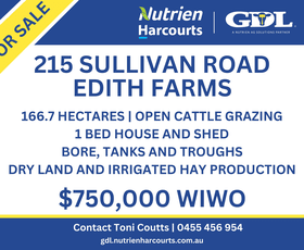 Rural / Farming commercial property for sale at 215 Sullivan Road Edith NT 0852