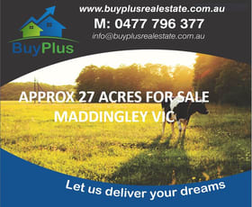 Rural / Farming commercial property for sale at Part/531 WerribeeVale rd Maddingley VIC 3340