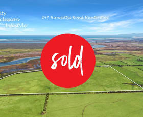 Rural / Farming commercial property sold at 247 Hanrattys Road Hunterston VIC 3971