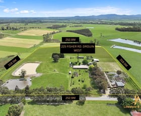 Rural / Farming commercial property for sale at 225 Fisher Road Drouin West VIC 3818